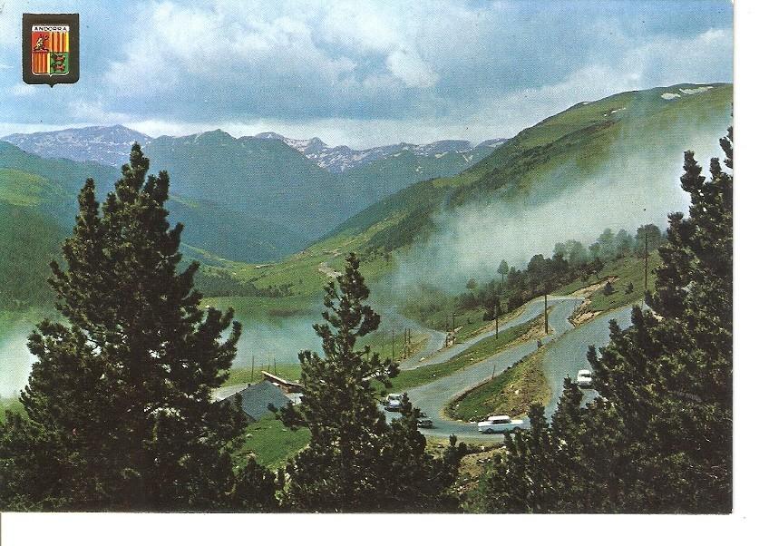 Postal 039510 : Valls dAndorra. Pujada al Port dEnvalira