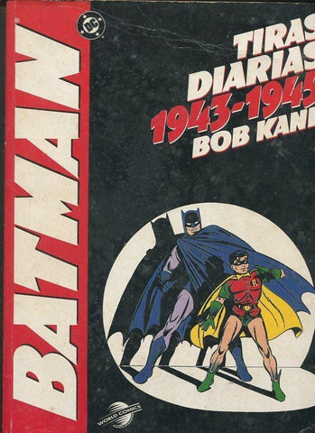 Batman tiras diarias 1943-1945 (cubierta regular estado y textos subrayados)