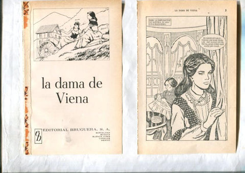 La dama de Viena , dibujos de Jose Triay