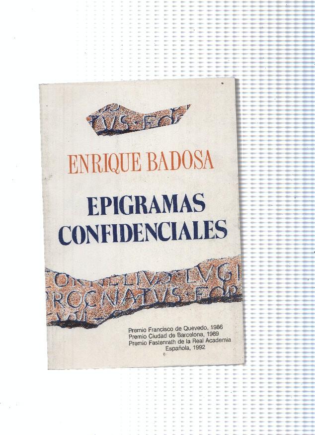 El juglar y la luna numero 064: Epigramas Confidenciales