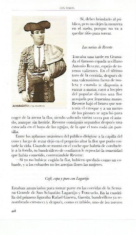 LAMINA COSSIO 50684: Alvaradito y su montera
