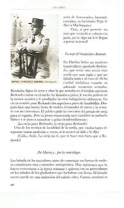 LAMINA COSSIO 50686: Rafael Gonzalez Madrid Machaquito