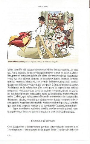 LAMINA COSSIO 50698: Una manoletina para las inglesas por Mingote