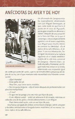 LAMINA COSSIO 50705: Luis Miguel Dominguin