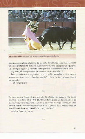 LAMINA COSSIO 50716: Curro Romero en la Maestranza de Sevilla