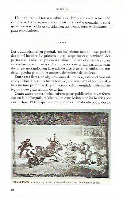 LAMINA COSSIO 50721: Muerte de Pepe Hillo por Goya