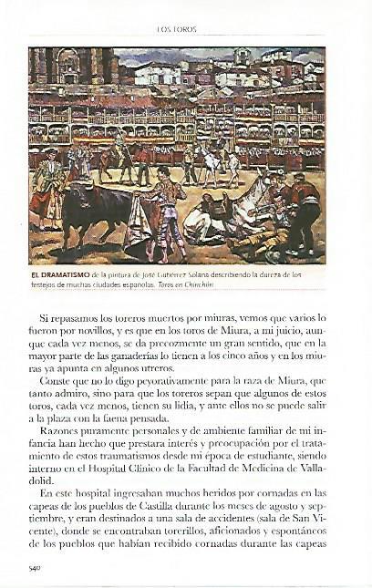 LAMINA COSSIO 50724: Toros en Chincho por Jose Gutierrez Solana