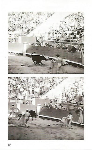 LAMINA COSSIO 50728: Cogida de El Coli en 1964