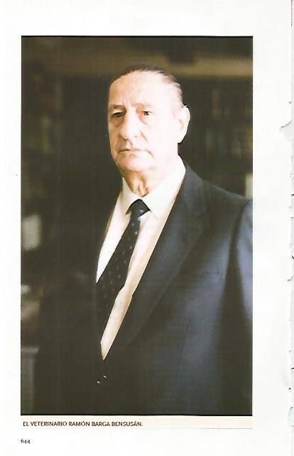 LAMINA COSSIO 50750: El veterinario Ramon Barga Bensusan