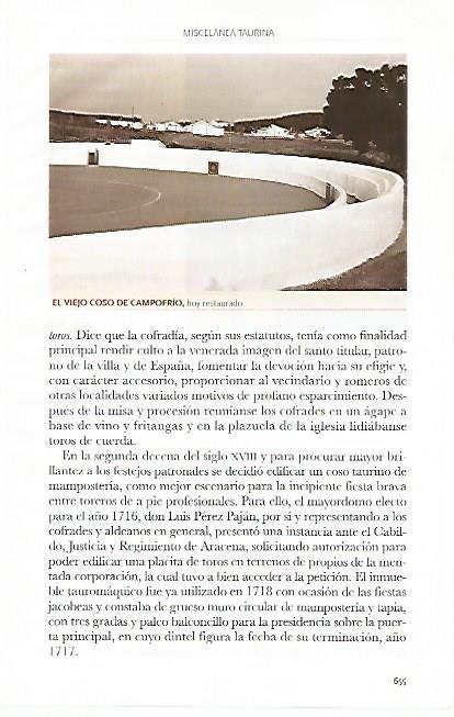 LAMINA COSSIO 50753: Coso de Campofrio en Huelva restaurado