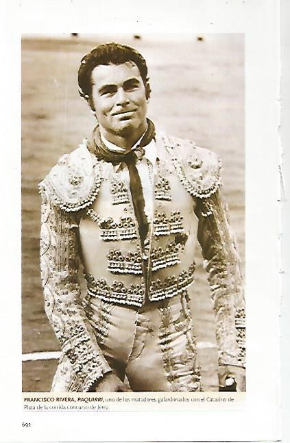 LAMINA COSSIO 50764: Francisco Rivera Paquirri