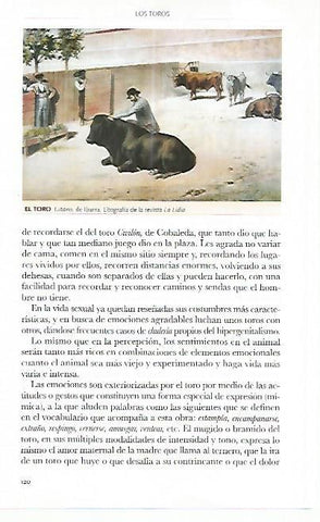 LAMINA COSSIO 50778: El toro Gitano de Ibarra