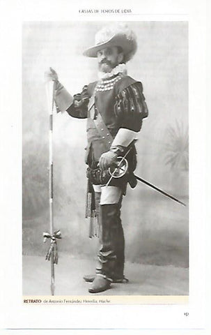 LAMINA COSSIO 50785: Retrato de Antonio Fernandez Heredia