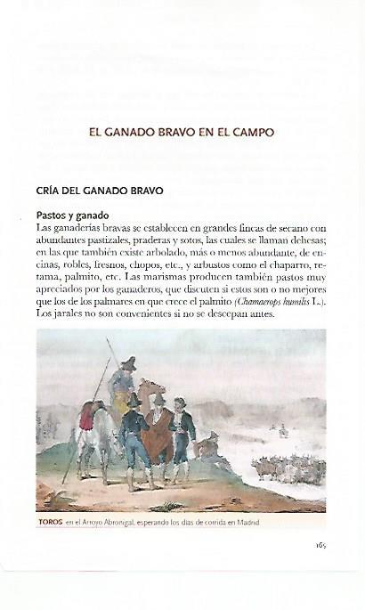 LAMINA COSSIO 50789: Toros en el Arroyo Abroñigal