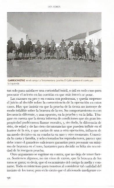 LAMINA COSSIO 50794: Garrochistas en el cortijo La Testamentaria