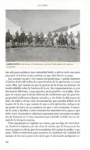 LAMINA COSSIO 50794: Garrochistas en el cortijo La Testamentaria