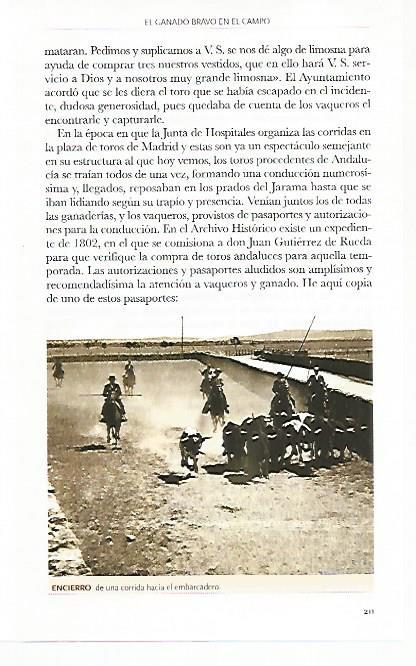 LAMINA COSSIO 50798: Encierro hacia el embarcadero