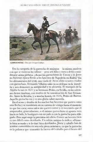 LAMINA COSSIO 50805: Garrochistas por Enrique Esteban