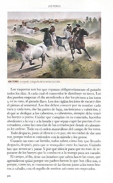 LAMINA COSSIO 50811: Un toro escapado