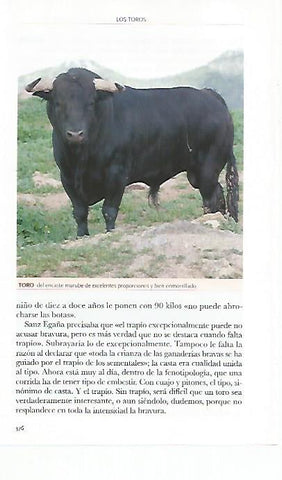 LAMINA COSSIO 50820: Toro del encaste murube