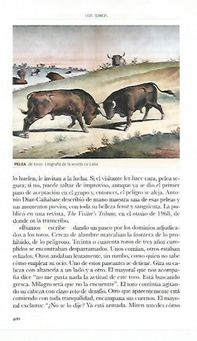 LAMINA COSSIO 50822: Pelea de toros