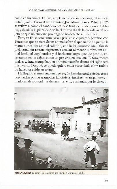 LAMINA COSSIO 50825: Encierro en Morata de Tajuña