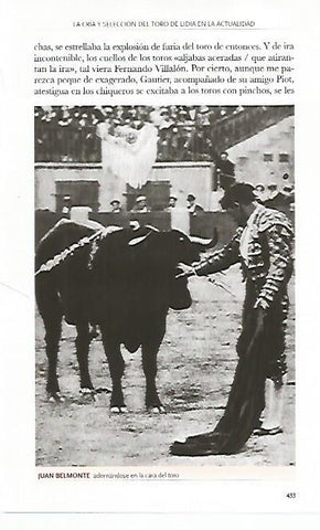 LAMINA COSSIO 50827: Juan Belmonte