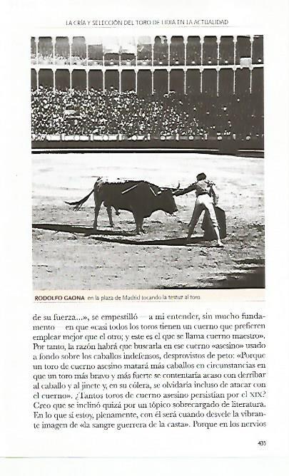 LAMINA COSSIO 50828: Rodolfo Gaona en Madrid