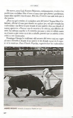 LAMINA COSSIO 50830: Andres Vazquez en Madrid en 1972