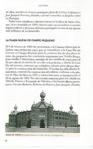 LAMINA COSSIO 50858: Plaza de toros de Campo Pequeno en 1892
