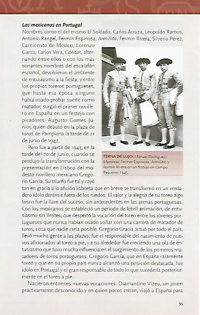 LAMINA COSSIO 50871: Manolete Armillita y Fermin Rivera en 1945