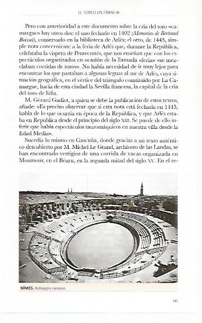 LAMINA COSSIO 50877: Anfiteatro romano de Nimes