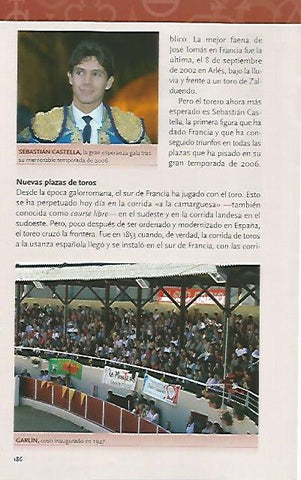 LAMINA COSSIO 50888: Sebastian Castella y el coso de Garlin