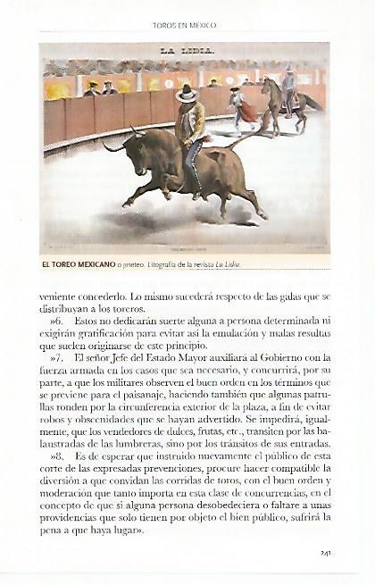 LAMINA COSSIO 50897: El toreo mexicano