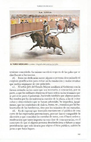 LAMINA COSSIO 50897: El toreo mexicano
