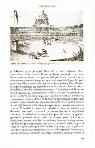 LAMINA COSSIO 50898: Plaza de toros de San Pablo en Mexico