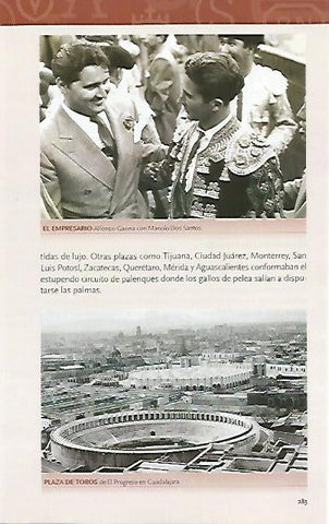 LAMINA COSSIO 50911: Plaza de toros El Progreso de Guadalajara en Mexico