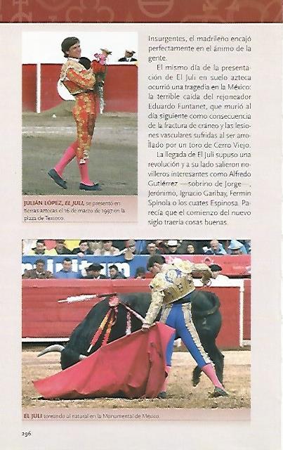 LAMINA COSSIO 50915: El Juli en Mexico