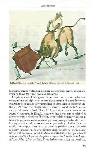 LAMINA COSSIO 50921: Capeador del toro ensillado