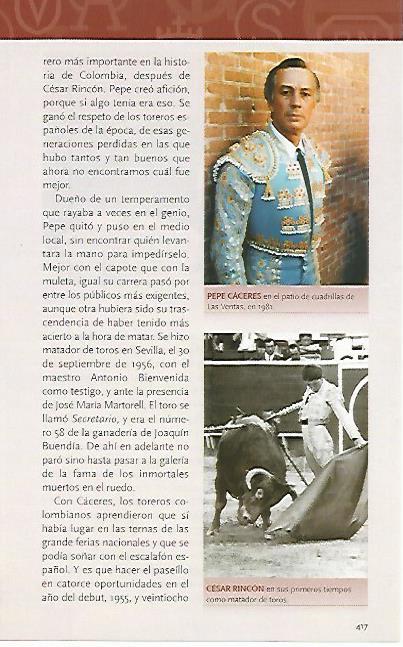 LAMINA COSSIO 50952: Pepe Caceres y Cesar Rincon