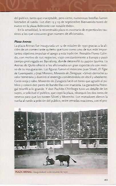 LAMINA COSSIO 50967: Plaza Arenas de Quito