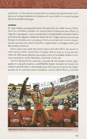 LAMINA COSSIO 50969: Sebastian Castella en Ambato Ecuador