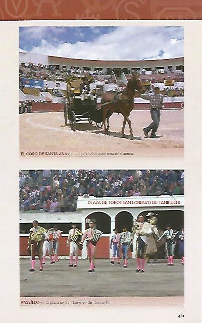 LAMINA COSSIO 50970: El coso de Santa Ana y paseillo en San Lorenzo de Tanicuchi