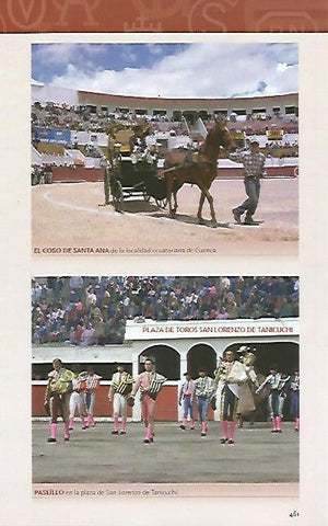 LAMINA COSSIO 50970: El coso de Santa Ana y paseillo en San Lorenzo de Tanicuchi