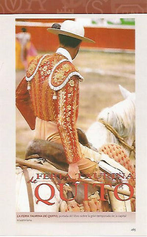 LAMINA COSSIO 50972: Feria taurina de Quito