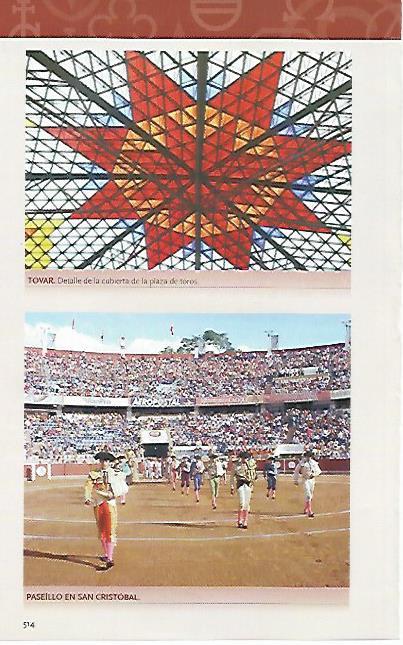 LAMINA COSSIO 50983: Cubierta de la plaza de toros de Tovar