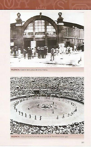 LAMINA COSSIO 50985: Plaza de toros de Valencia en 1970
