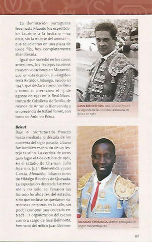 LAMINA COSSIO 50991: Juan Bienvenida y Ricardo Chibanga