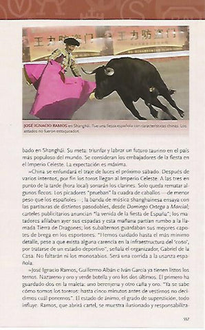 LAMINA COSSIO 50997: Jose Ignacio Ramos en Shanghai