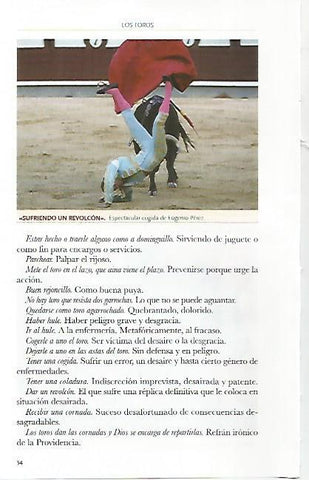 LAMINA COSSIO 51008: Cogida de Eugenio Perez